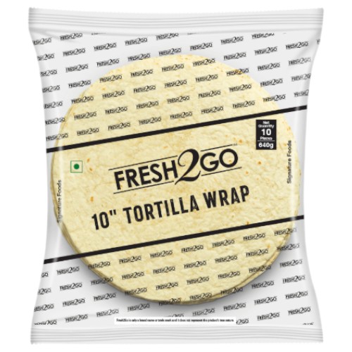 Fresh 2 Go Plain Tortilla Wrap