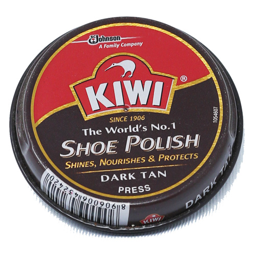 Kiwi Shoe Polish Dark Tan