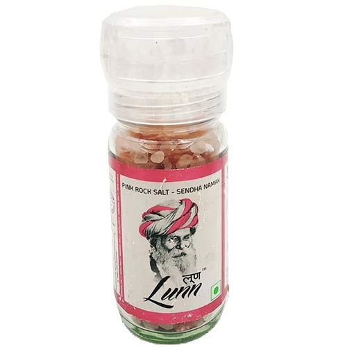 Lunn Pink Rock Salt Coarse Grinder