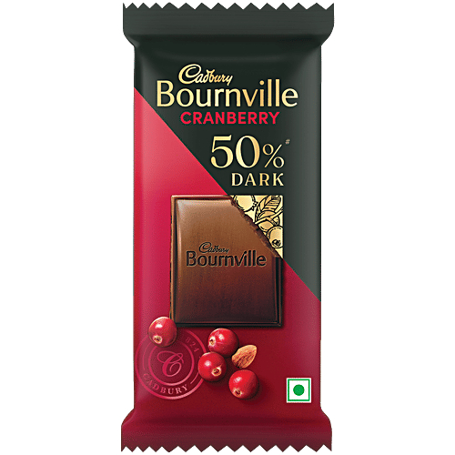 Cadbury Bournville Cranberry 50% Dark Chocolate