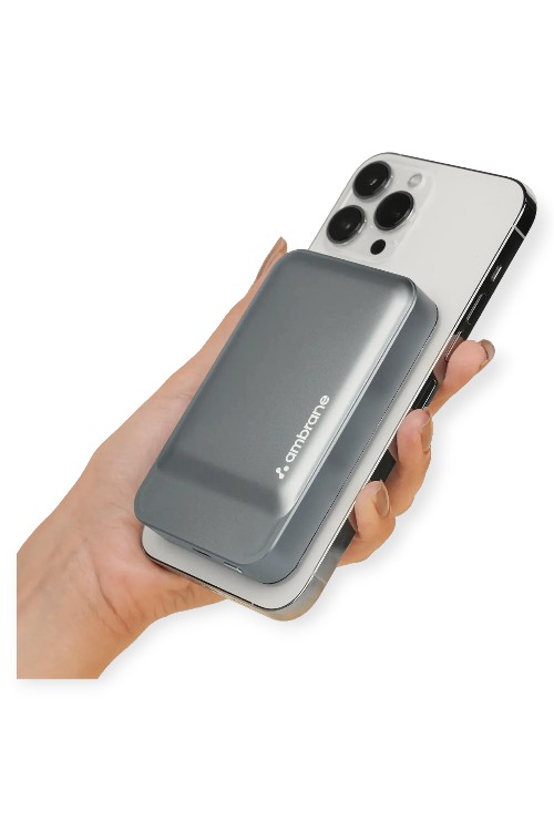 Ambrane Power Bank Aerosync Pb5S 5000Mah Silver
