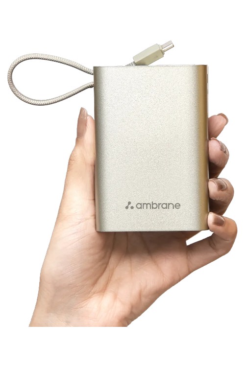 Ambrane Powerbank Minicharge20 20000Mah Titanium