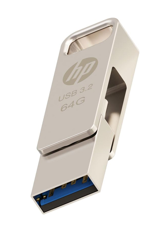HP 64 GB Pendrive 3.2 OTemper Glass Type C