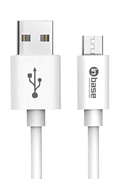 Inbase Micro Cable - Charge And Sync - White 1.2M