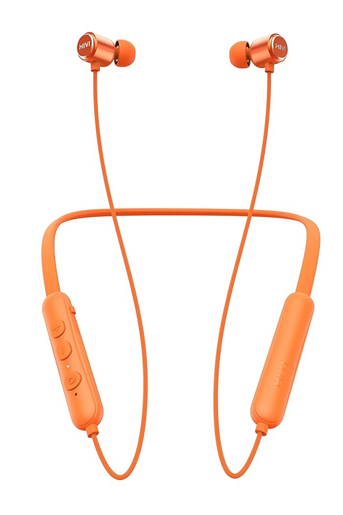 Mivi Neckband Collar Flash Orange
