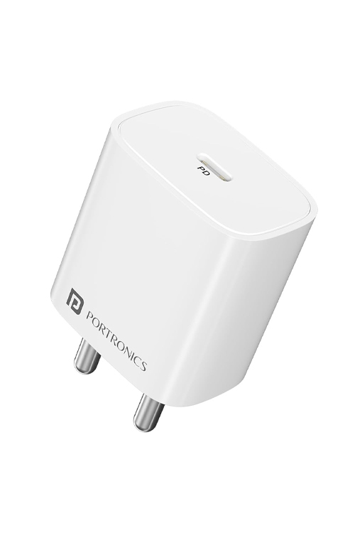 Portronics 25 Plus 25W Charger Por 1242