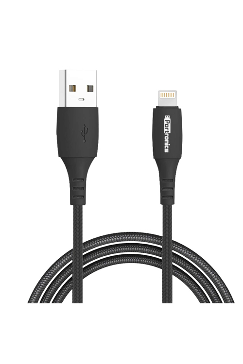 Portronics Cable Lightning Konnect Core 1M