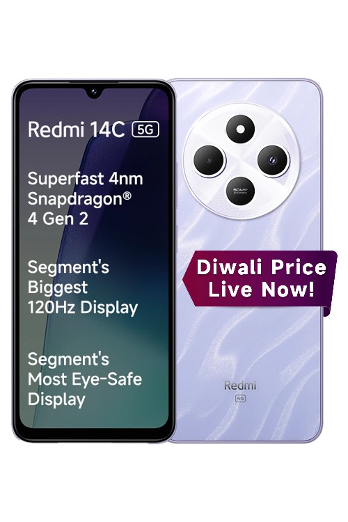 Redmi 14C 5G 6/128 GB Stardust Purple