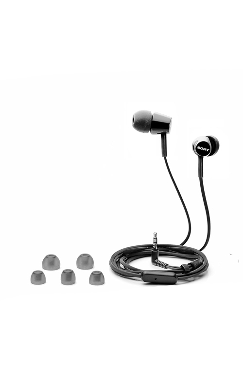 Sony MDR Ex155Ap Earphone - Black
