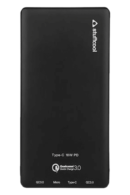 Stuffcool Powerbank Major 10000Mah - Black