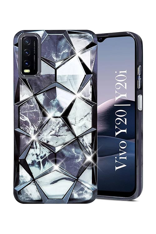 Vivo Y20 Diamond Back Case