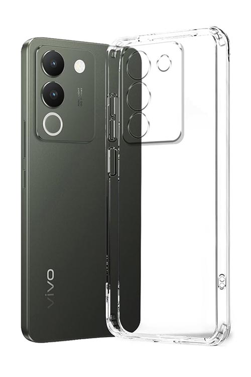 Vivo Y200 Silver Case