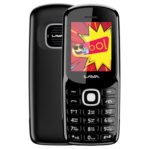 Lava A1 Josh 2025 - Black Phone