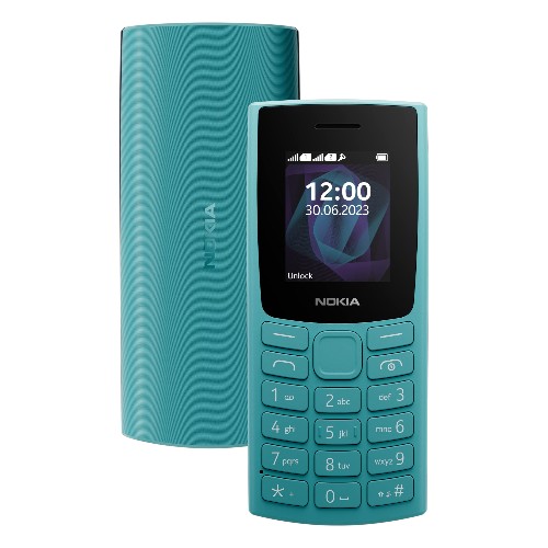 Nokia 105 Dual Sim Cyan Phone
