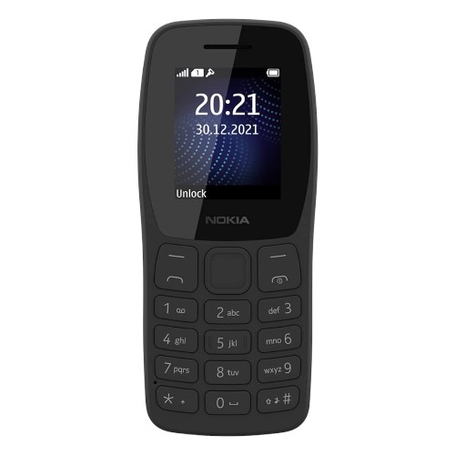 Nokia 105 Single Sim 2023 Charcoal1 Phone