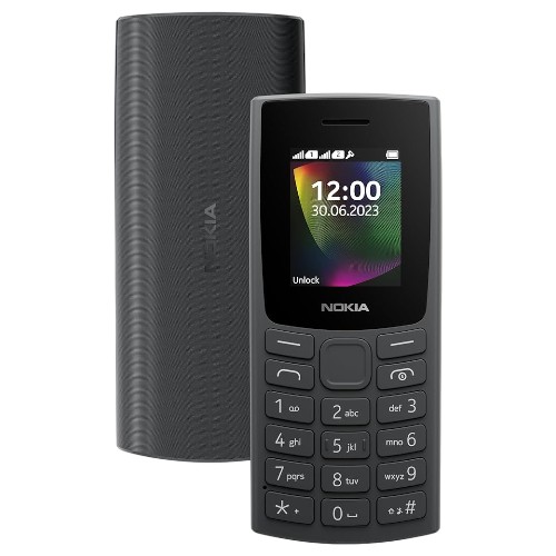 Nokia 106 Dual Sim 2023 Charcoal Phone