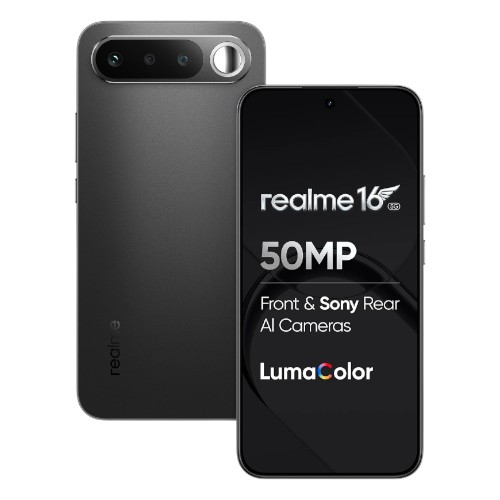 Realme 16 5G -Black Smart Phone