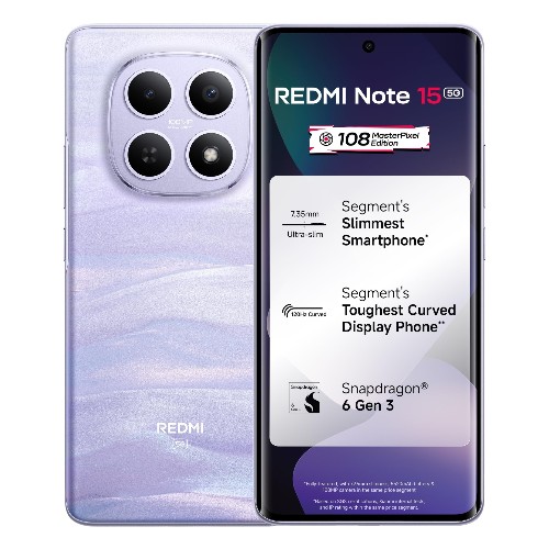 Redmi Note 15 5G - Mist Purple Smart Phone