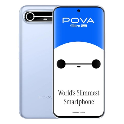 Tecno Pova Slim 5G - Sky Blue Smart Phone