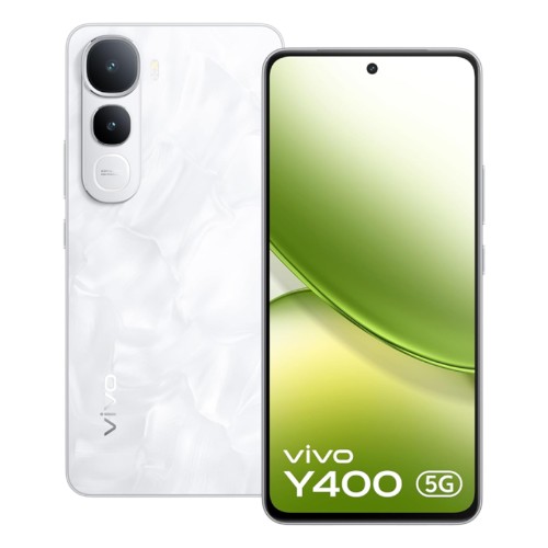 Vivo Y400 5G - Glam White Smart Phone
