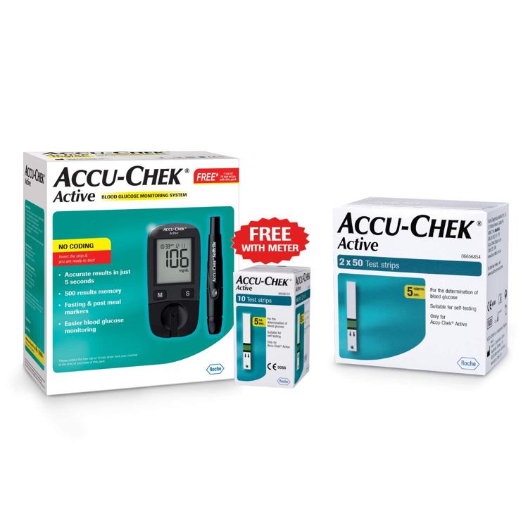 Accu-Chek Active Blood Glucose Monitoring System