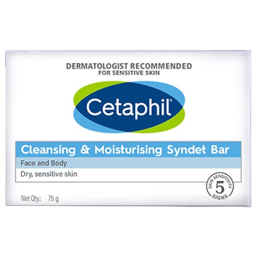 Cetaphil Cleansing & Moiaturising Syndet Bar
