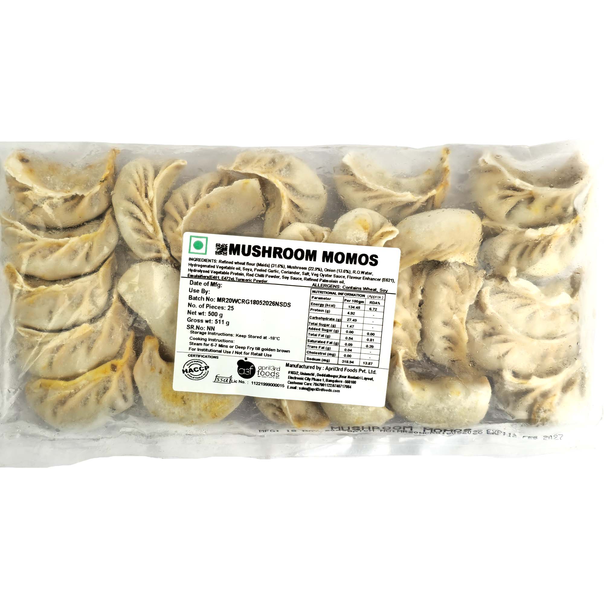 A3F Mushroom Momos