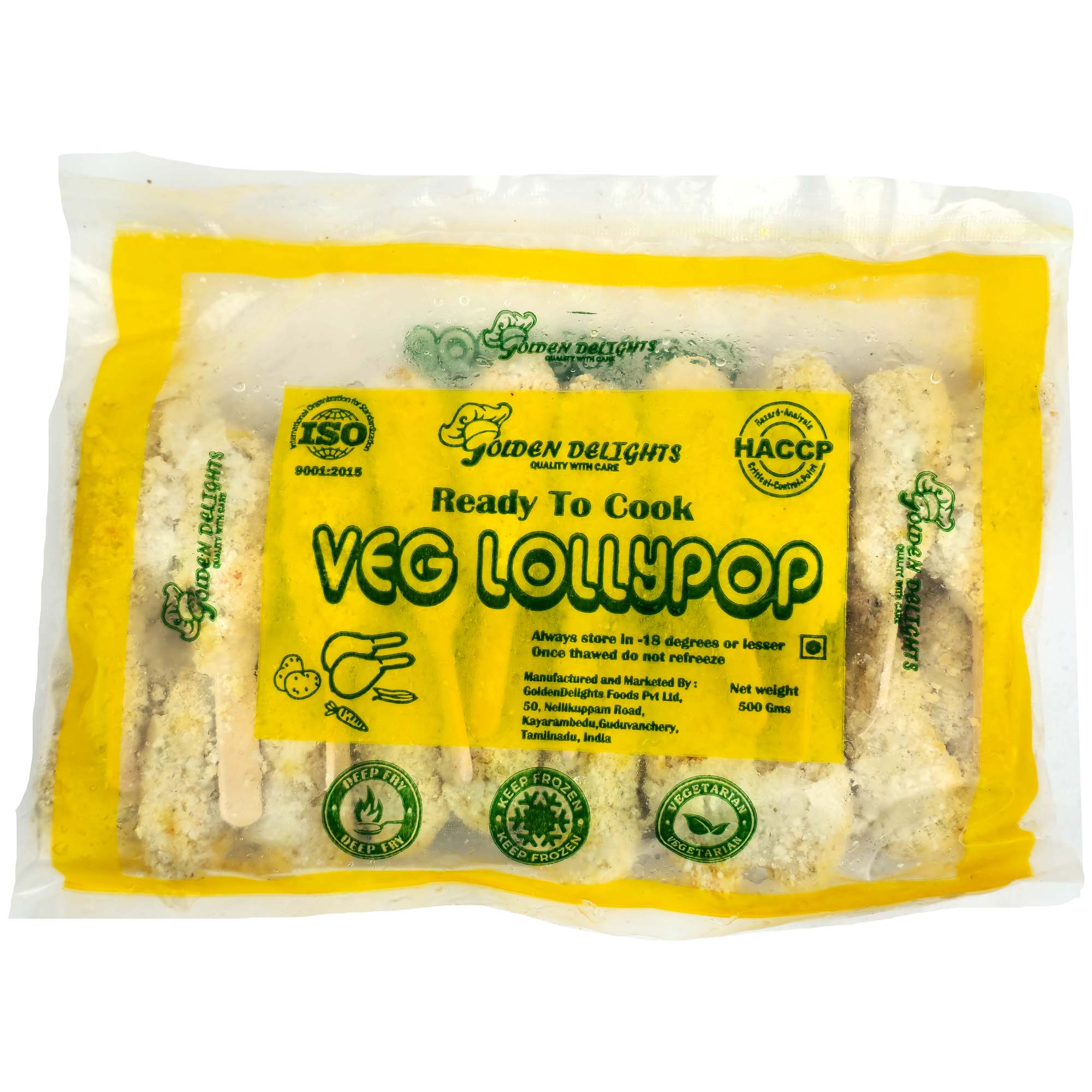 Vegan Mock Veg Lolipop