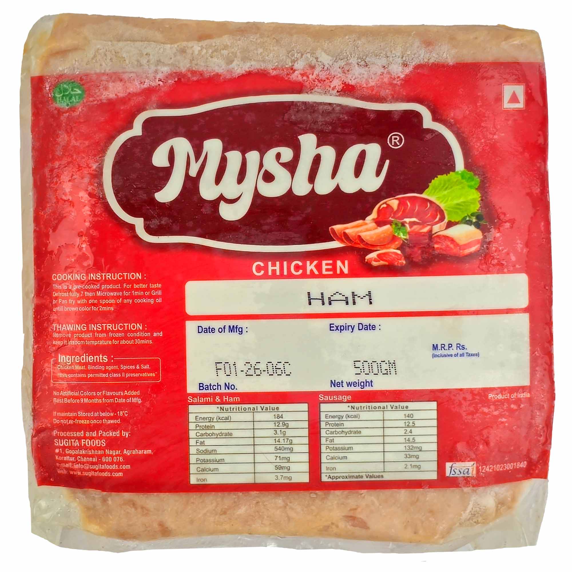 Suzzanes Chicken Ham