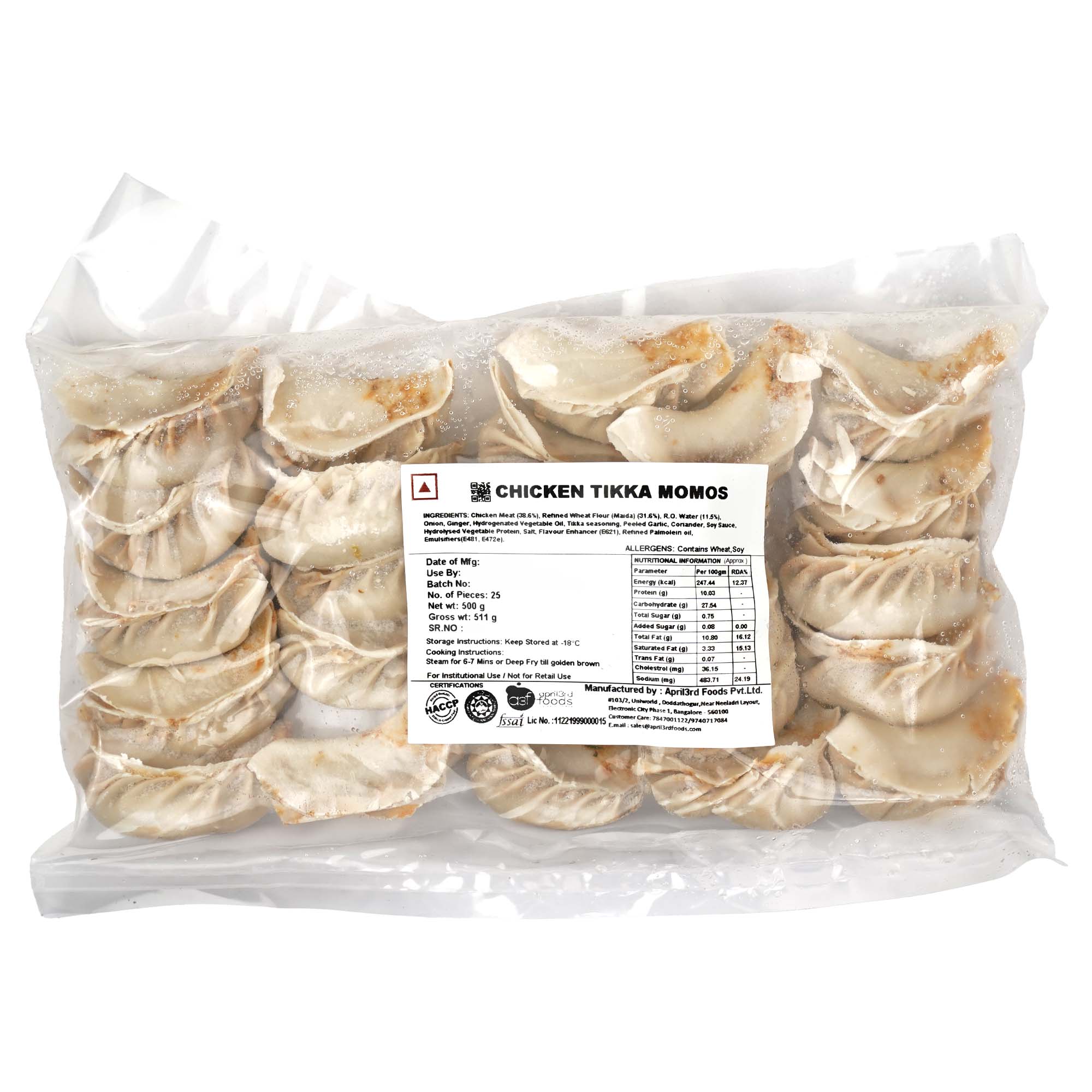 A3F Chicken Tikka Momos