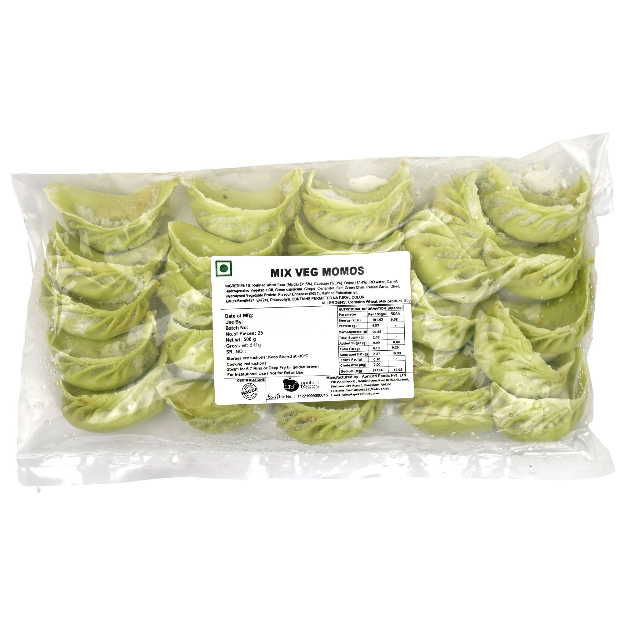 A3F Mix Veg Momos