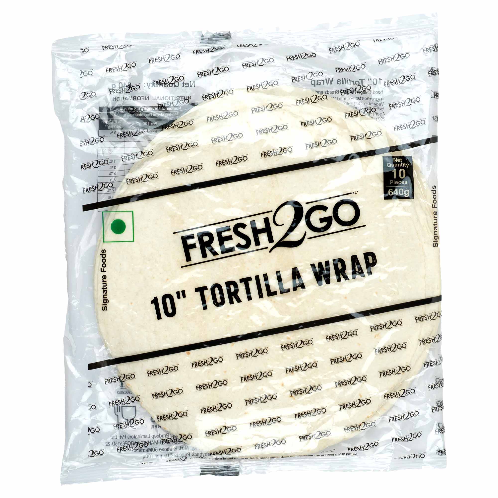 F2 Go Ambient Plain Tortilla
