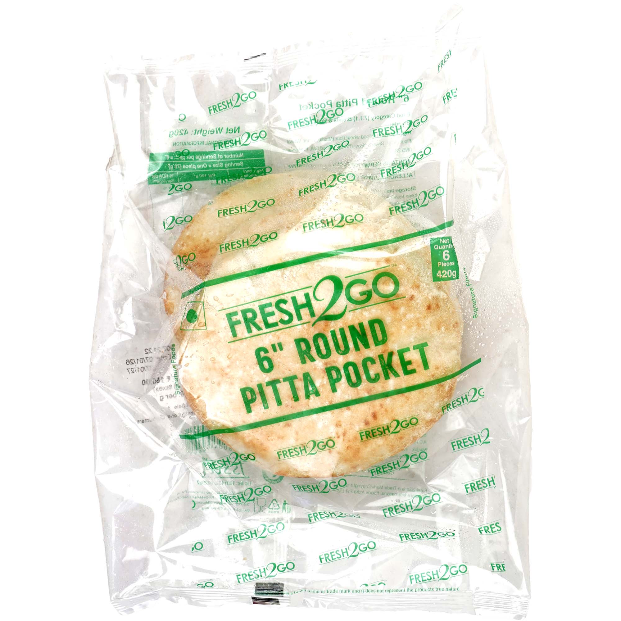 F2 Go Round Pitta 8 In