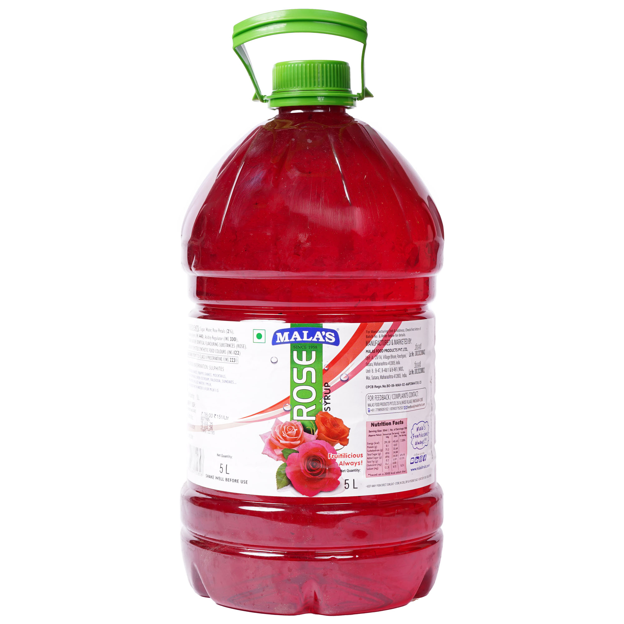 Malas Rose Syrup