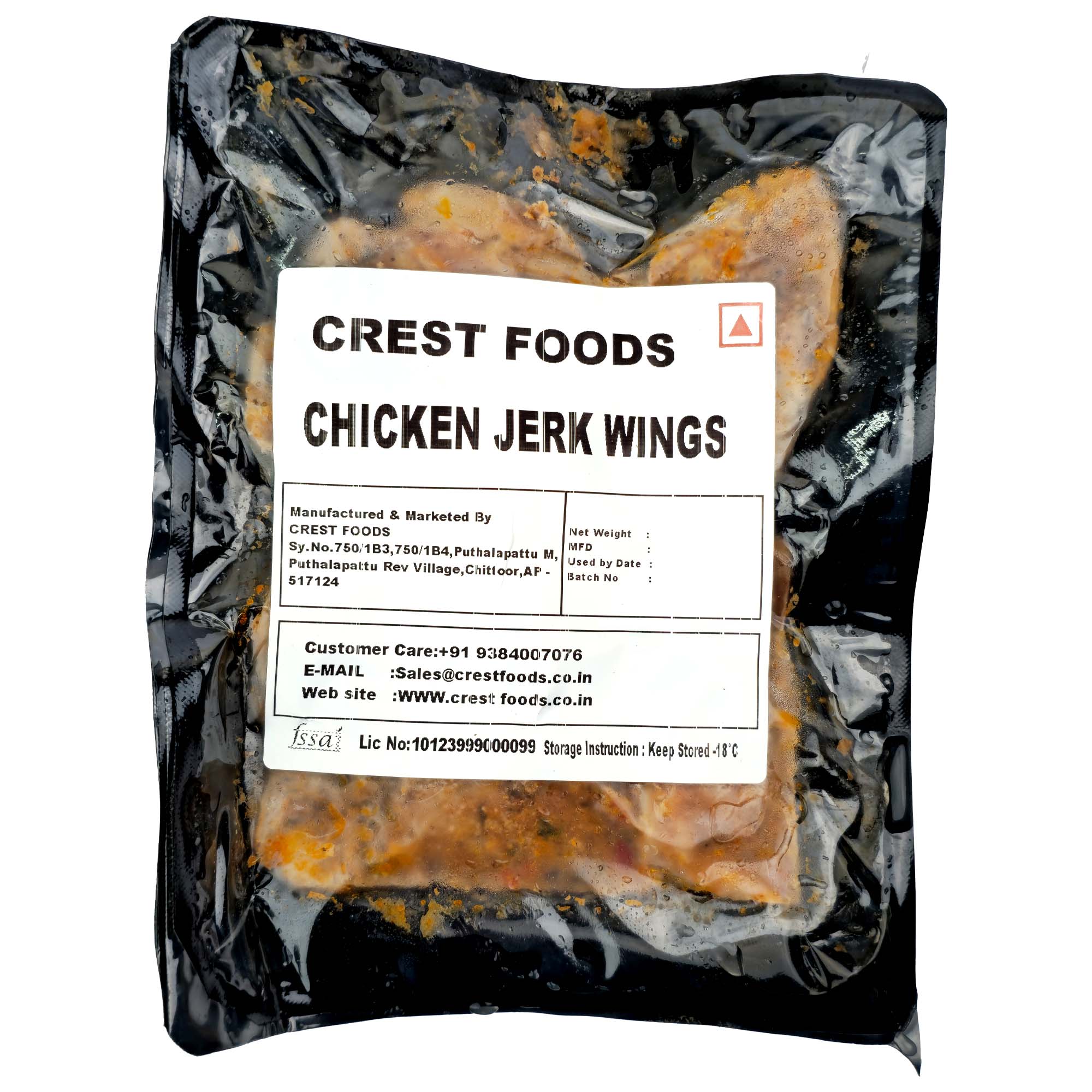 Crest Chicken Jerk Wings