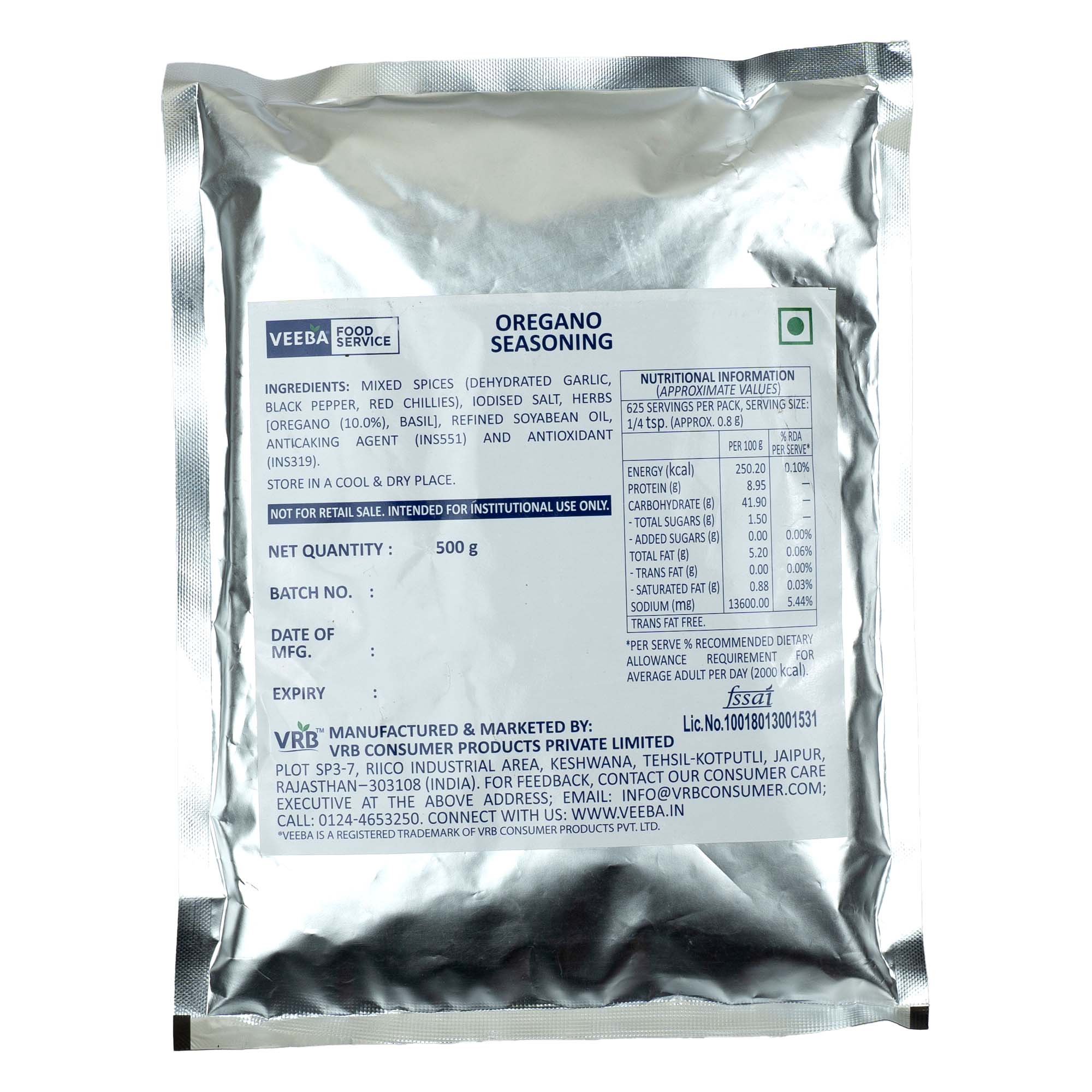 Veeba Oregano Seasoning
