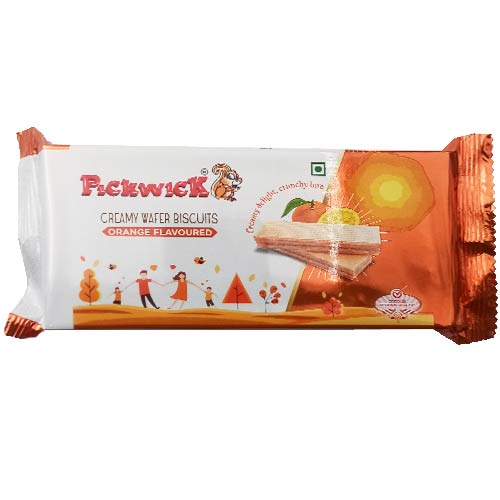Pickwick Wafer Biscuits Orange