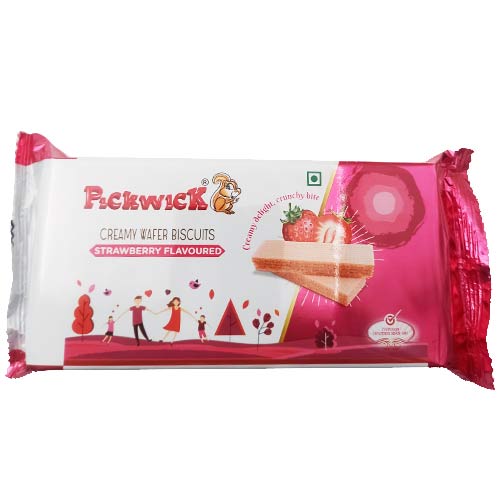 Pickwick Wafer Biscuits Strawberry