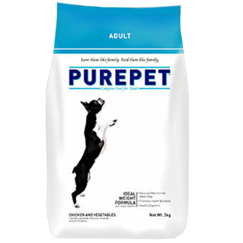 Purepet Chicken & Veg Adult Dog Food