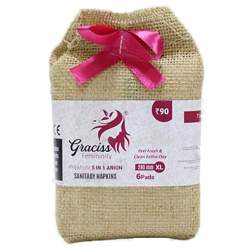 Graciss Feminity Sanitary Napkin Xl Size -280Mm