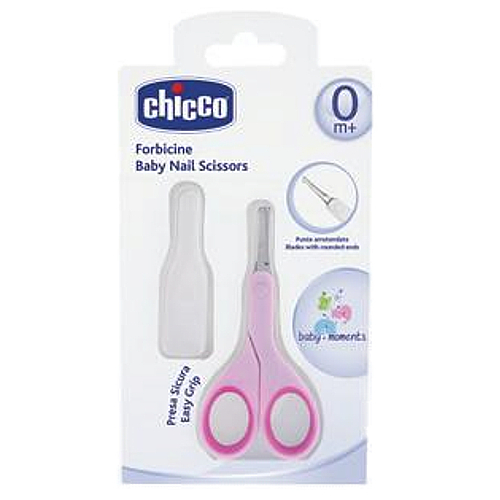 Chicco Baby Nail Scissors Pink