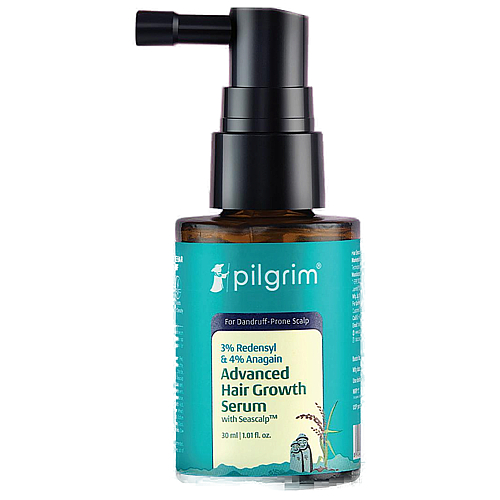 Pilgrim Advanced Hair Growth Serum For Dandruff-Prone Scalp With Seascalp