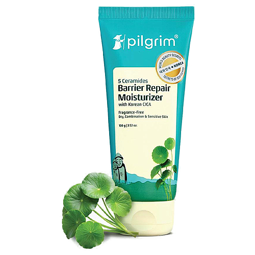 Pilgrim 5 Ceramides Barrier Repair Moisturizer With Korean Cica