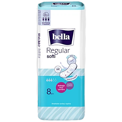 Bella Regular Softi Sanitary Napkins