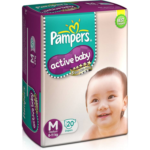 Pampers Activebaby Medium