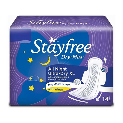 Stayfree Drymax Ultra Allnight Sanitary Pads