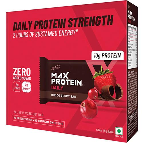 RiteBite Max Protein Daily Choco Berry Bar