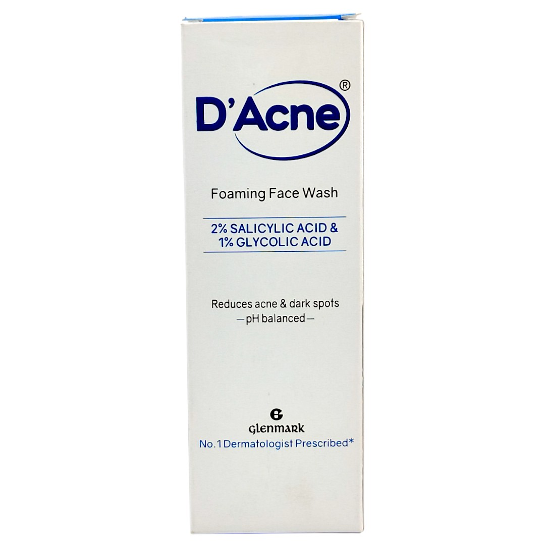 D Acne Foaming Face Wash