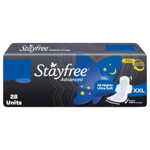 Stayfree Ultra Advanced All Nights Pads