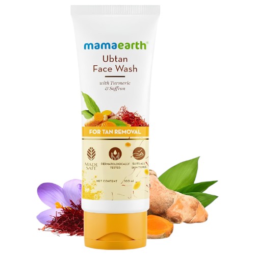 Mamaearth Ubtan For Tan Removal Face Wash